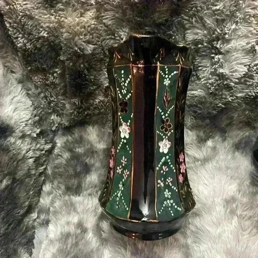 3 Black Glazed Pottery  antique style water jugs - Picture 9 of 15